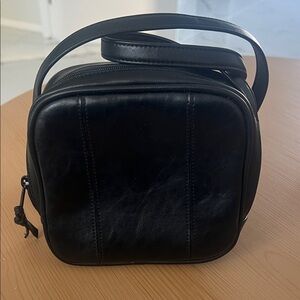 Liz Claiborne Vintage Black Crossbody Bag. Never used!